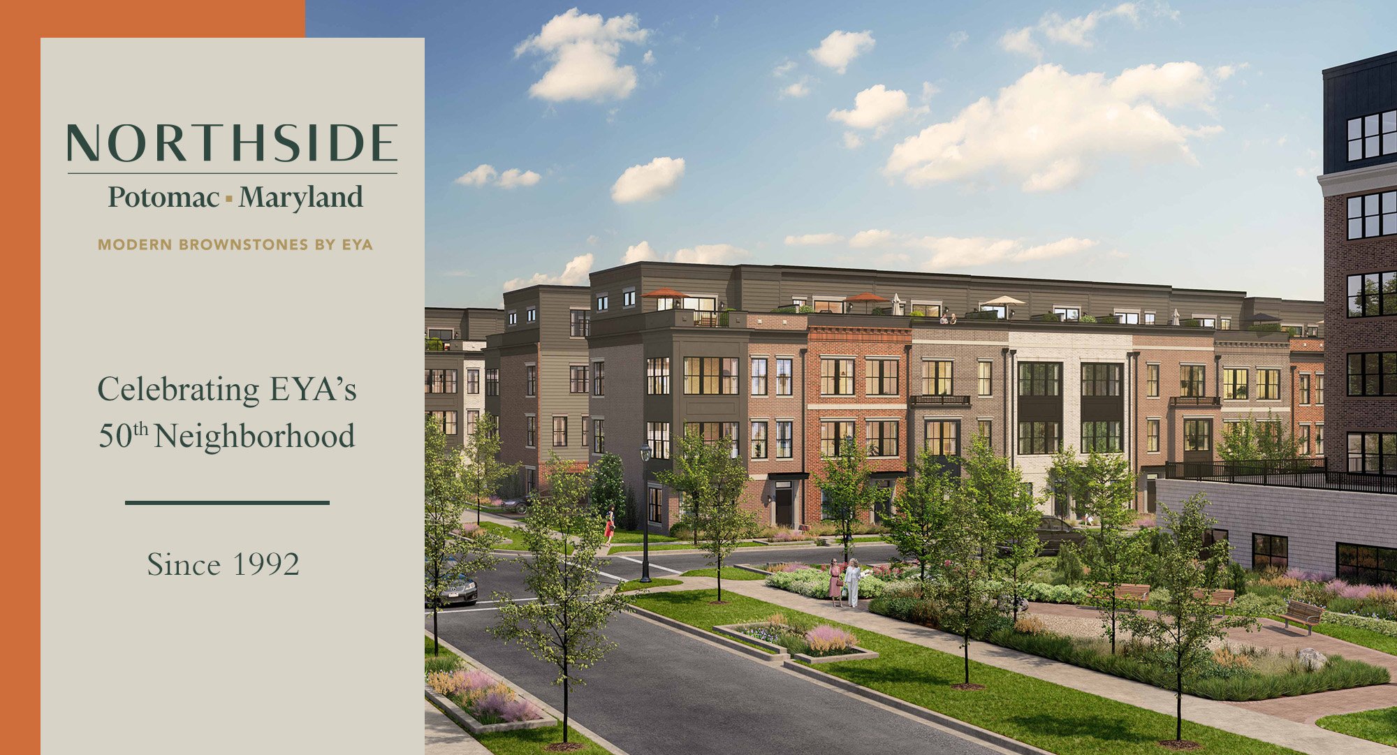 EYA celebrates our 50th neighborhood with the opening of Northside in Potomac, MD