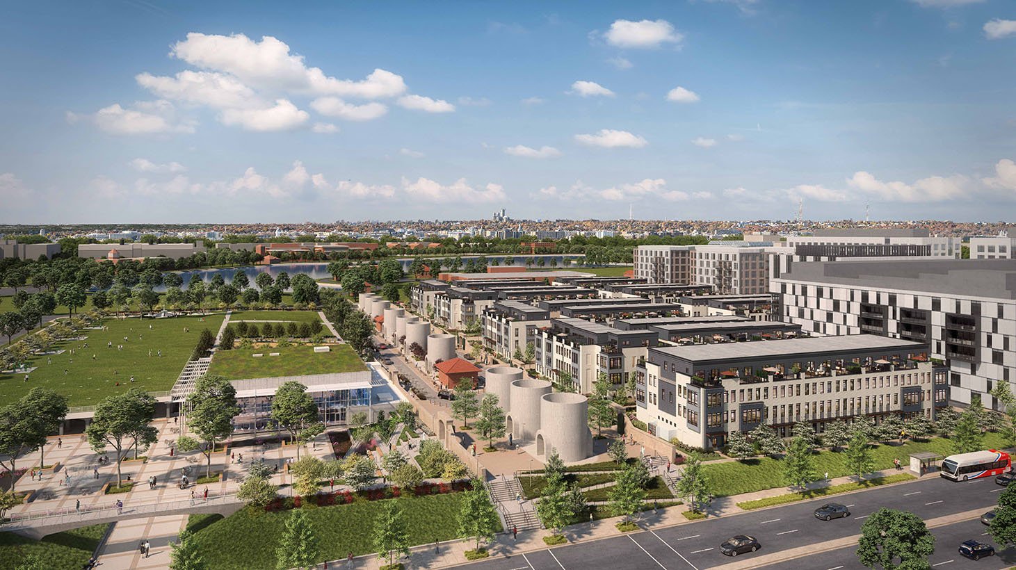 Reservoir District, EYA Townhomes in Washington DC