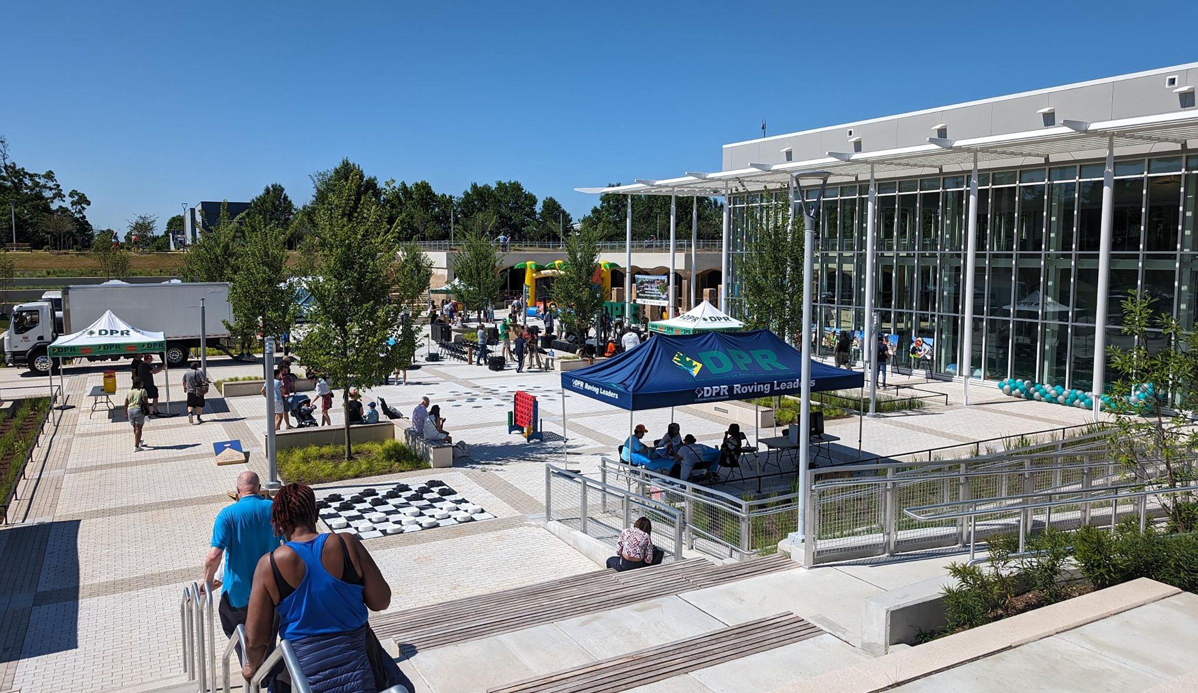 New District of Columbia recreation center & park now open at Reservoir District